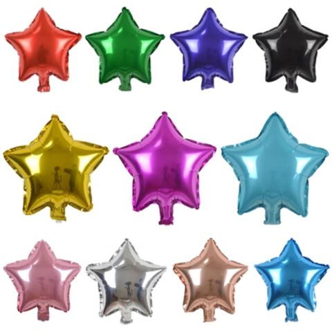 Ballons étoiles décorations de l'espace extra-atmosphérique 10 pièces