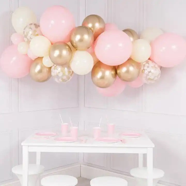 Pink Gold Balloon Garland Kit Balloon Arch DIY Balloon Garland