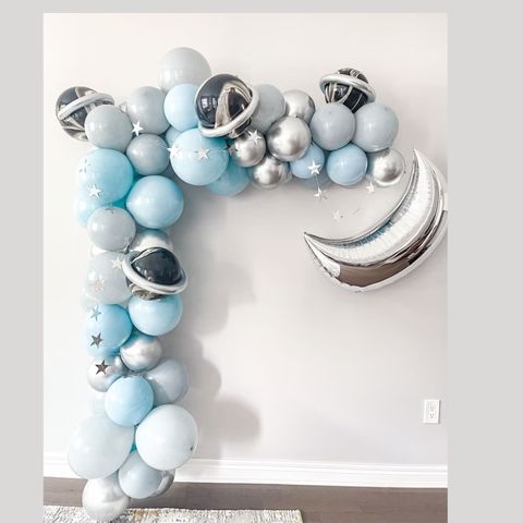 Outer Space Balloon Garland Kit Astronaut Themed Party