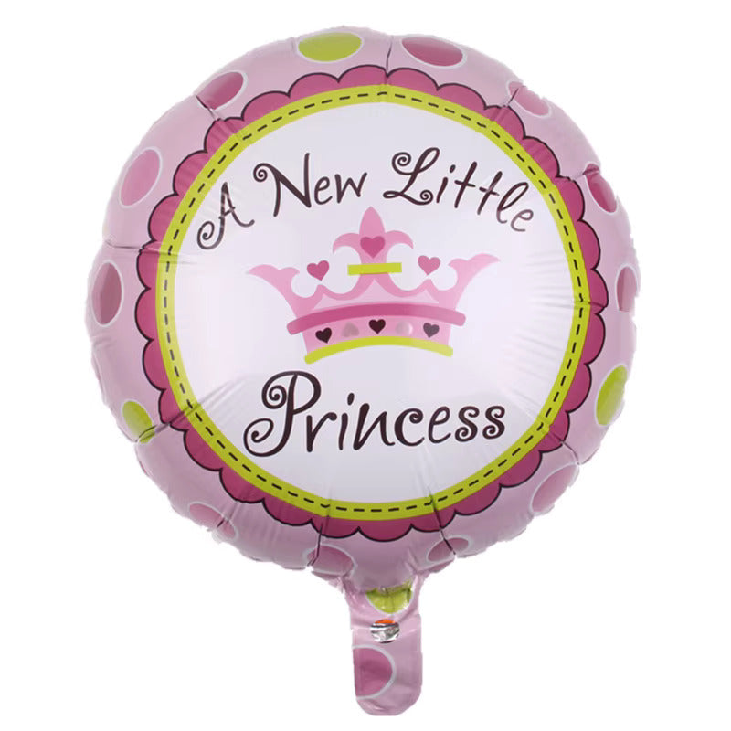 A new Little princess Balloon Baby Shower Balloons Gender Reveal Decorations
