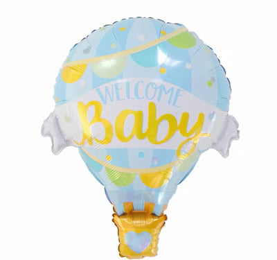 Ballons bienvenue  bébé garçon pour Baby shower ou Gender Reveal 