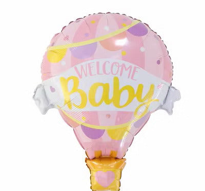 Ballons bienvenue bébé pour Baby shower ou Gender reveal