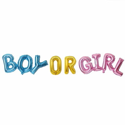 Ballon garçon ou  fille pour Baby shower ou Gender reveal