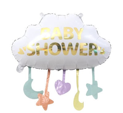 Ballon Lune pour Baby shower ou Gender reaveal