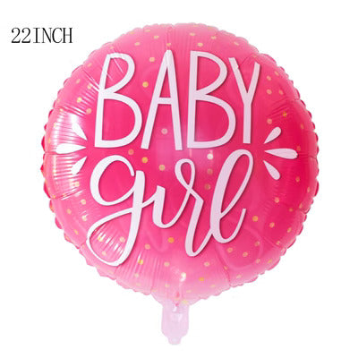 Baby Girl Balloon Baby Shower Balloons Gender Reveal Decorations 22INC