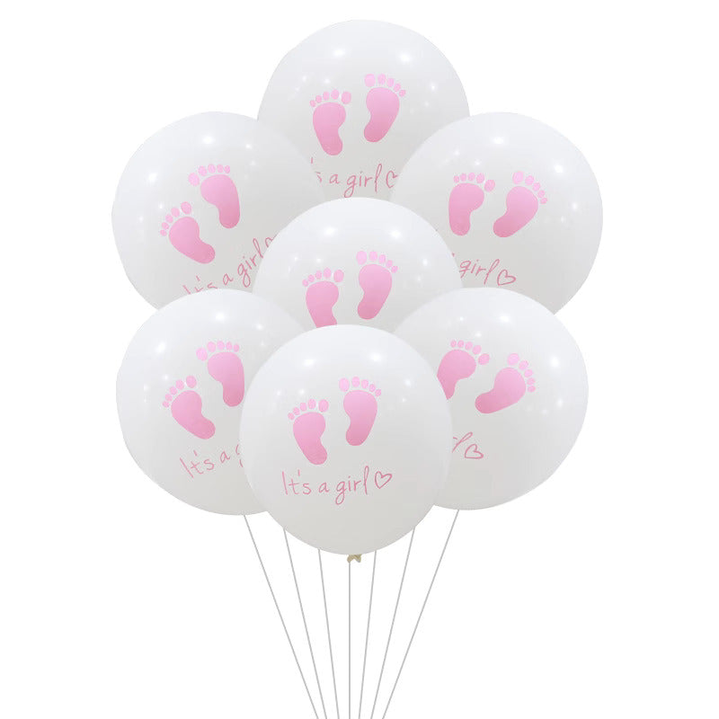 Girl Baby Shower Balloon Gender Reveal Decorations