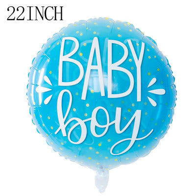 Baby Boy Balloon Baby Shower Balloons Gender Reveal Decorations 22INC