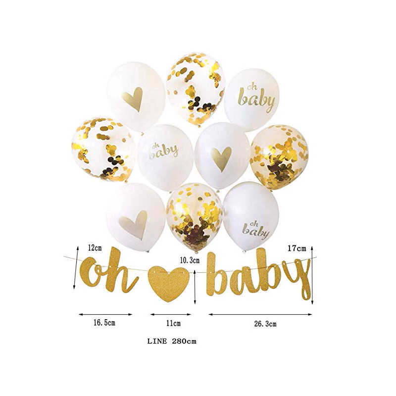Neutral Baby Shower Balloon  Gender Reveal Decorations
