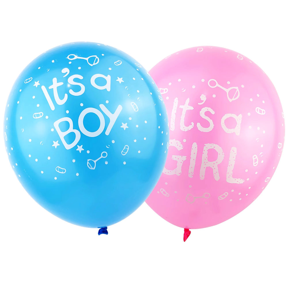 Girl Baby Shower Balloon It's a Girl Gender Reveal Decorations