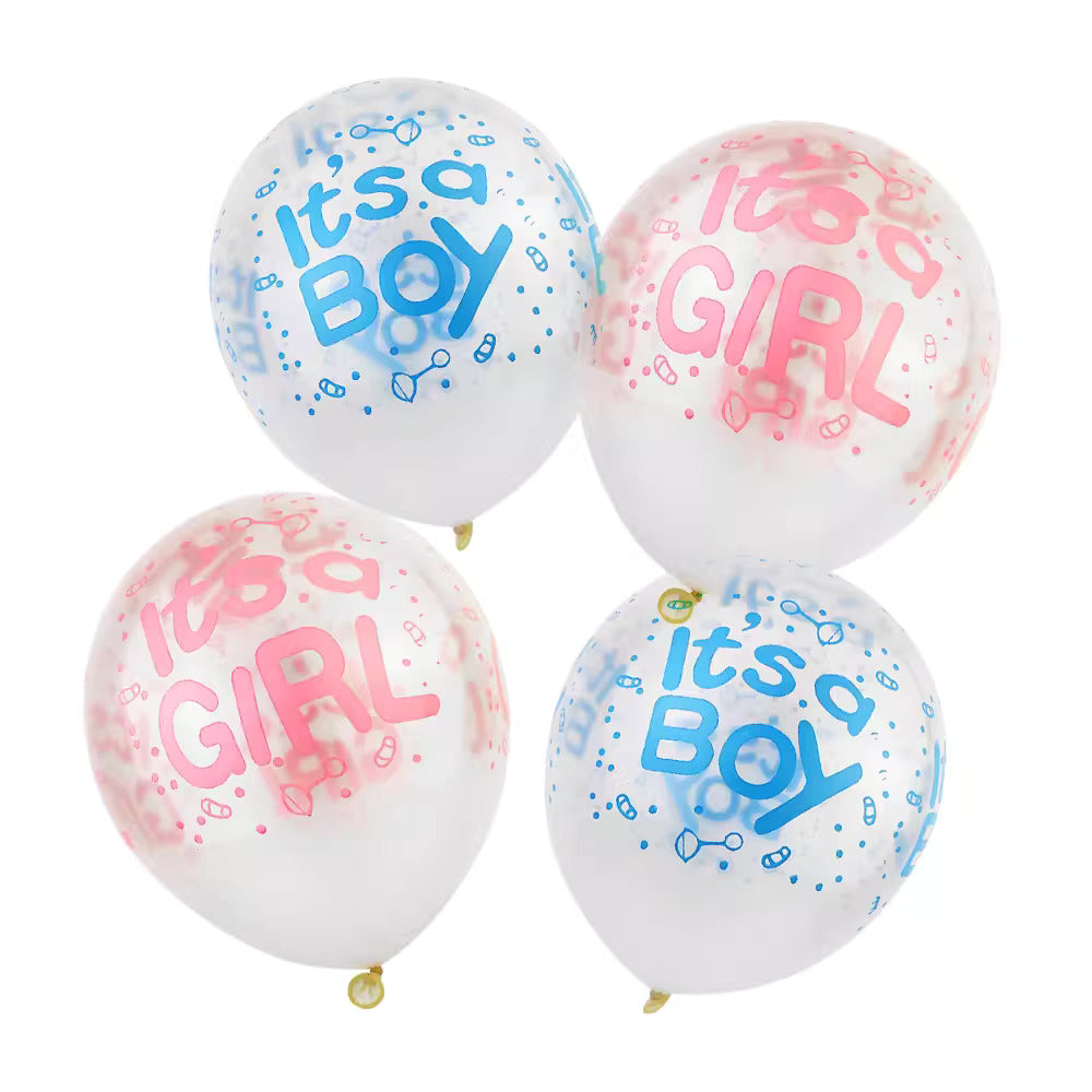 Ballons it’s a boy pour gender reveal party ou Baby shower garçon