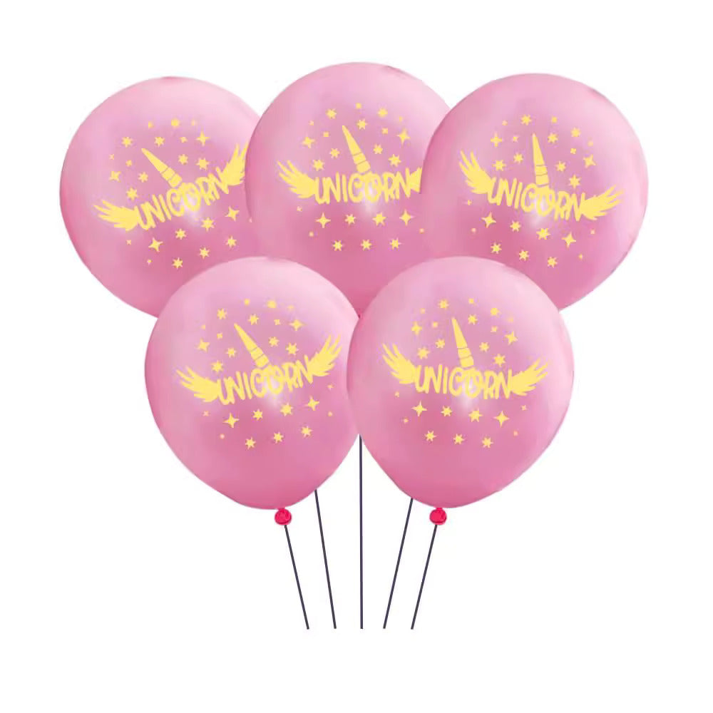 Thème d'anniversaire Licorne Ballons Licorne Décorations d'anniversaire Licorne